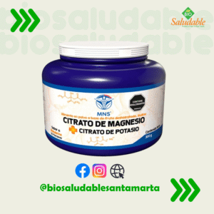 CITRATO DE MAGNESIO Y CITRATO DE POTASIO