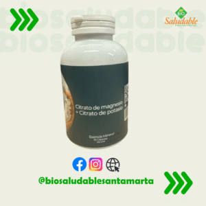 CITRATO DE MAGNESIO + CITRATO DE POTASIO